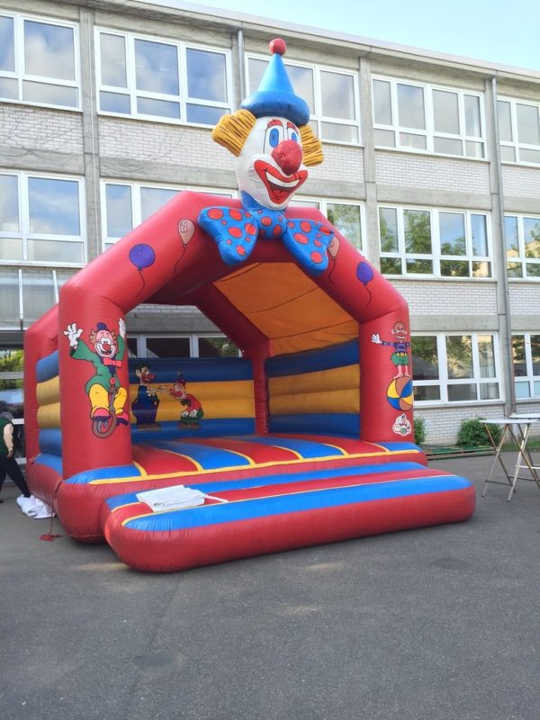 Hüpfburg Clownkopf mieten MSE-Connection