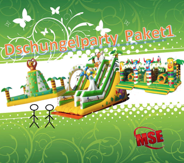Dschungelparty Eventpaket mieten | MSE-Connection