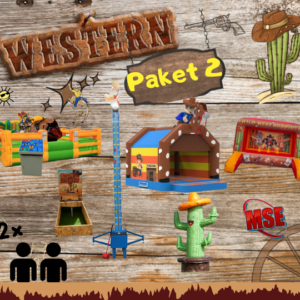 Westernpaket / Themen Eventpaket mieten