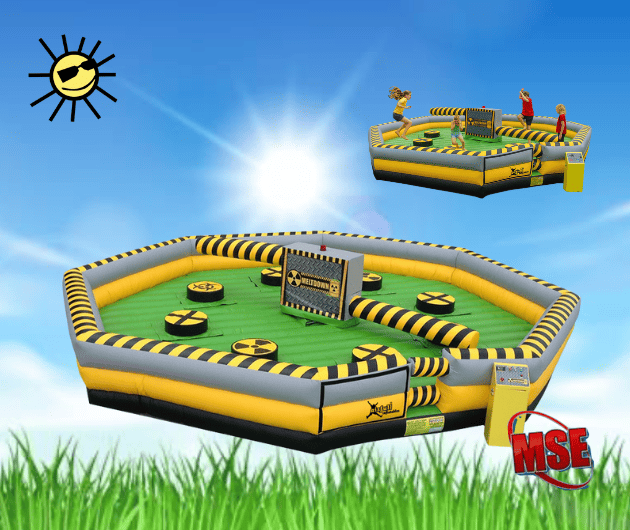 Log-Slammer | Last Man Standing Last Man Standing mieten, der Rausschmeisser, Baumstamm springen