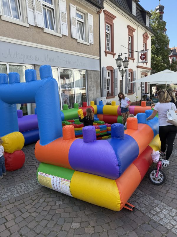 Kinderbaustelle mieten, xxl Bausteine, Riesenlego