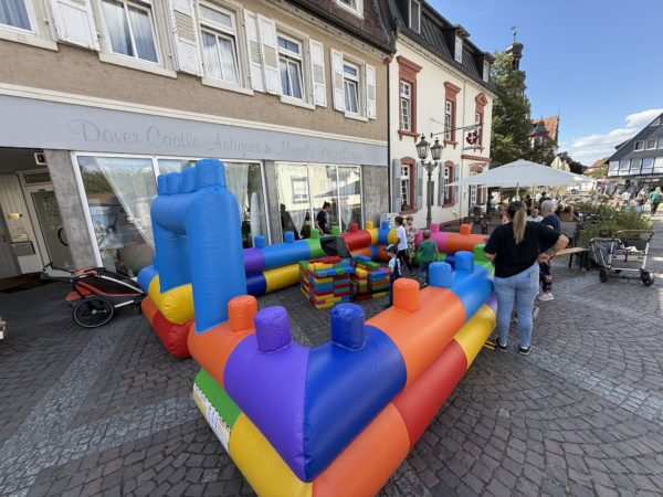 Kinderbaustelle mieten, xxl Bausteine, Riesenlego