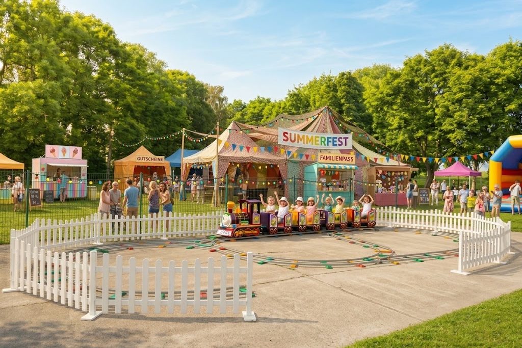 Kindereisenbahn für Sommerfest mieten in Bornheim bei Köln, Bonn