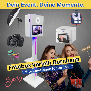 Fotobox mieten in Bornheim / Rheinland