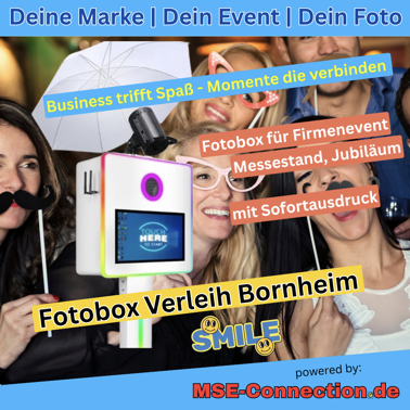Fotobox Firmenfeier mieten in Bornheim