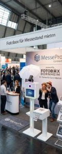 Fotobox für Messestand mieten