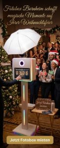 Fotobox zur Weihnachtsfeier mieten