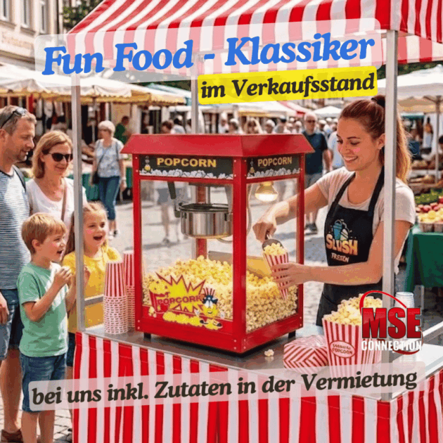 FunFood Stand popcorn mieten Bornheim bei Köln, Bonn